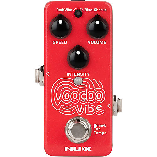 NUX NCH-3 Voodoo Vibe Mini Uni-Vibe Effects Pedal Condition 1 - Mint Red