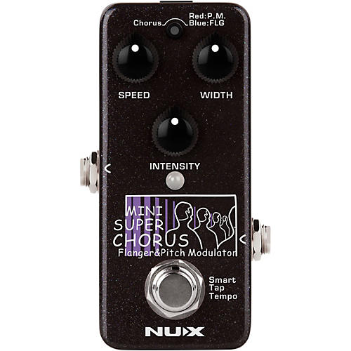 NUX NCH-5 Mini SCF Super Chorus Flanger and Pitch Modulation Effects Pedal Black