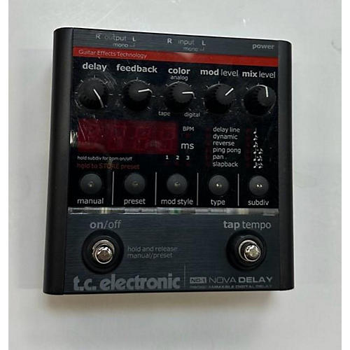 TC Electronic ND1 Nova Delay Effect Pedal | Musician's Friend