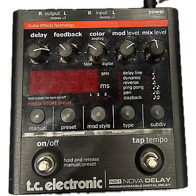 TC Electronic ND1 Nova Delay Effect Pedal