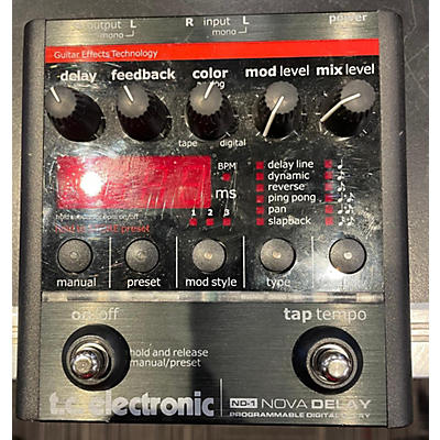 TC Electronic ND1 Nova Delay Effect Pedal