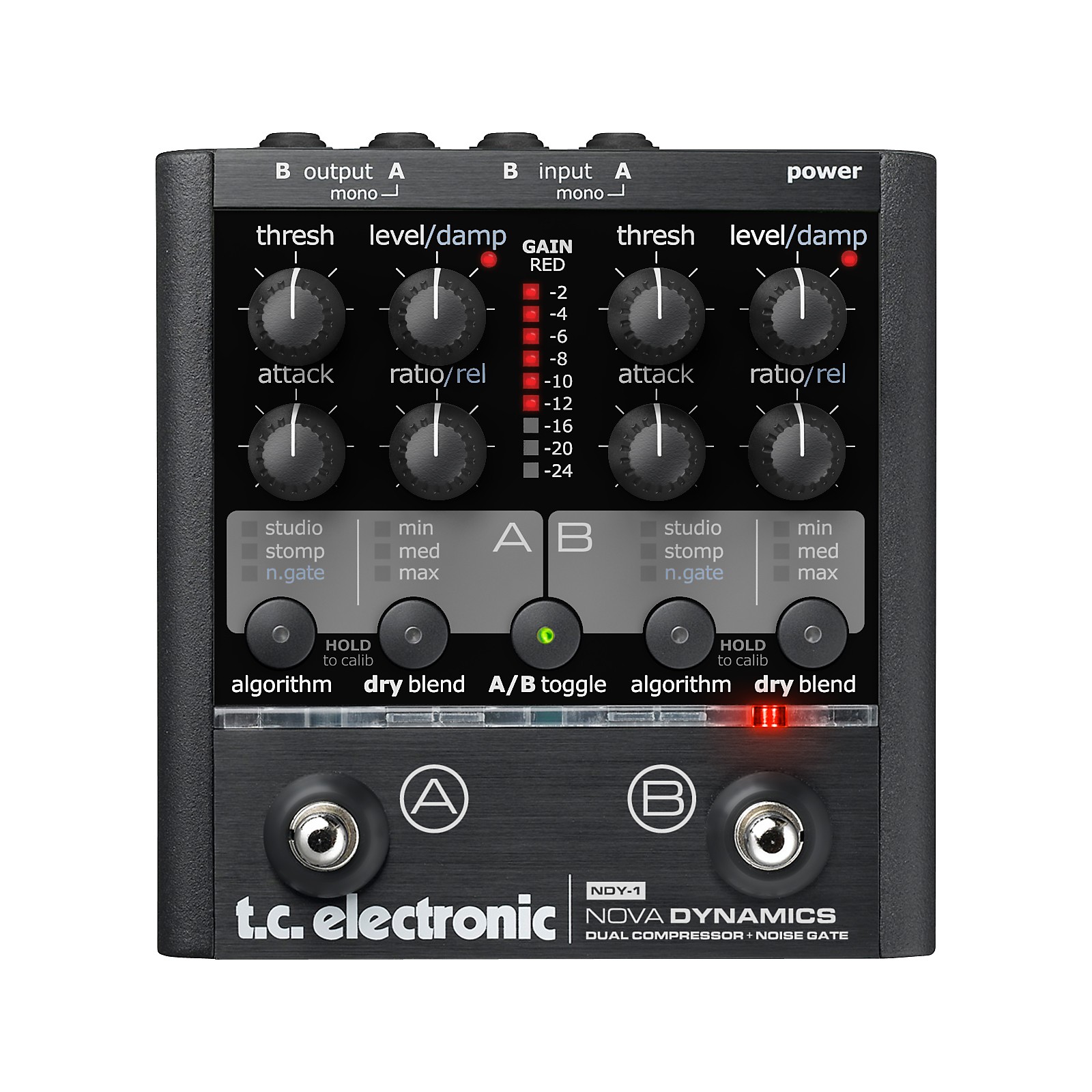 TC Electronic NDY1 Nova Dynamics Compressor Guitar Effects Pedal