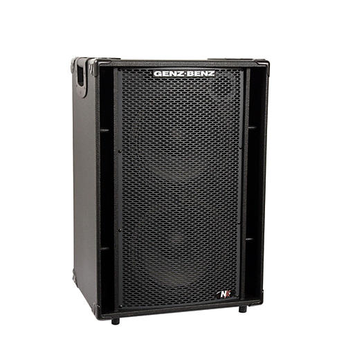 NEX2-212T 600W 2x12 Neodymium Bass Speaker Cabinet w/ Tweeter