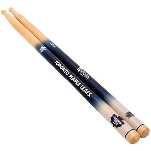 Woodrow Guitars NHL Collectible Drum Sticks Toronto Maple Leafs 5A