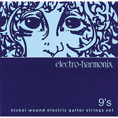 Electro-Harmonix NIC9 Nickel Wound Ultra Light Electric Guitar Strings