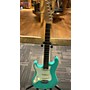 Used Schecter Guitar Research NICK JOHNSTON LH Electric Guitar ATOMIC GREEN