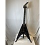 Used Kramer NITE V Solid Body Electric Guitar Black