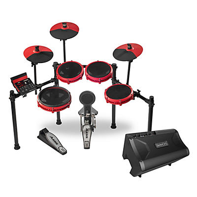 Alesis NITRO MAX 8-Piece Electronic Drum Set With Bluetooth, BFD Sounds & DA2108 Drum Amp