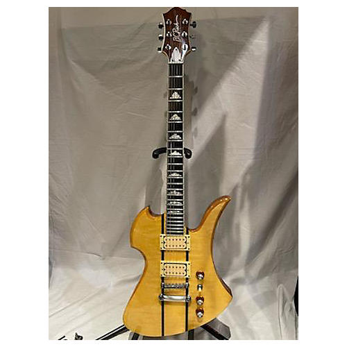 B.C. Rich NJ Series Mockingbird Solid Body Electric Guitar Natural