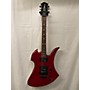 Used B.C. Rich NJ Series Mockingbird Solid Body Electric Guitar Red