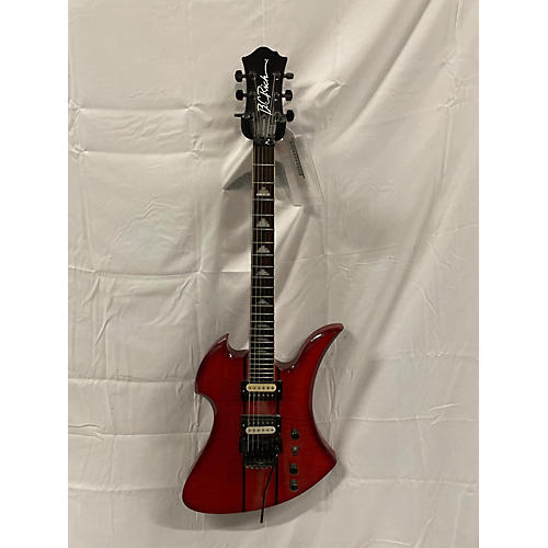 B.C. Rich NJ Series Mockingbird Solid Body Electric Guitar Red