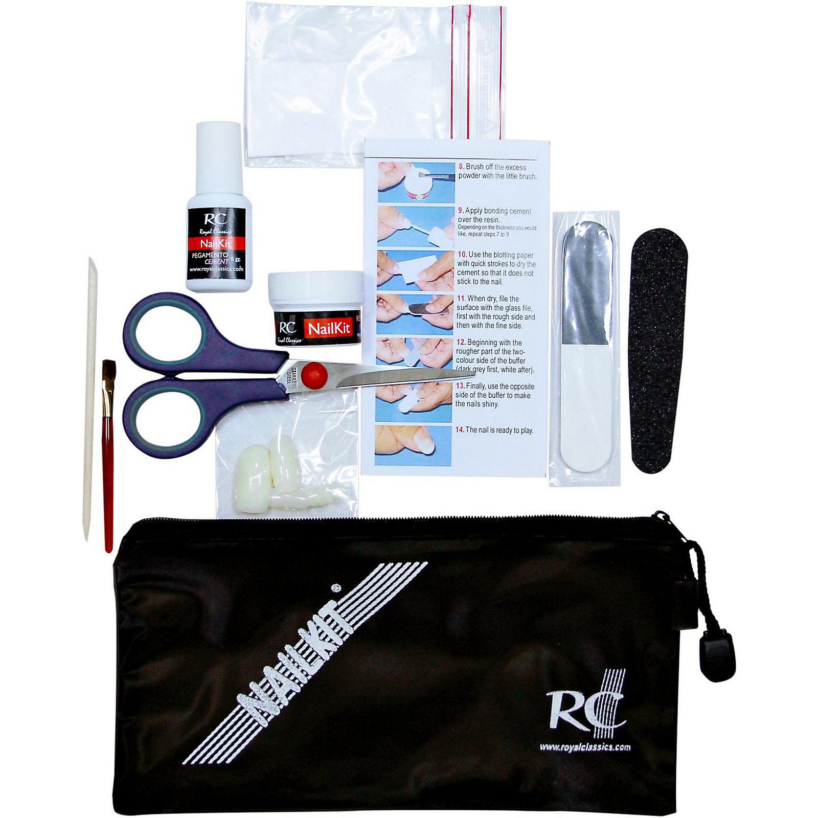 RC Strings NK100 Complete Nail Treatment Kit Musician's Friend