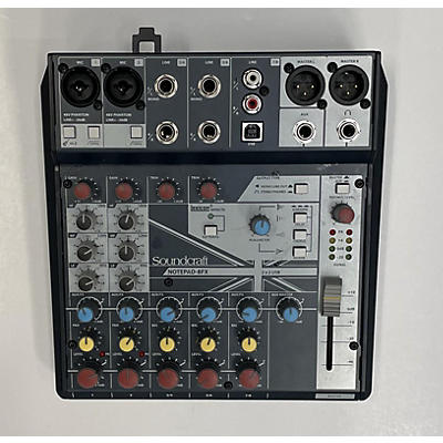 Soundcraft NOTEPAD-8FX Unpowered Mixer