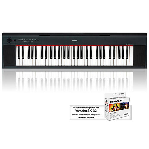 yamaha piaggero np11 weighted keys