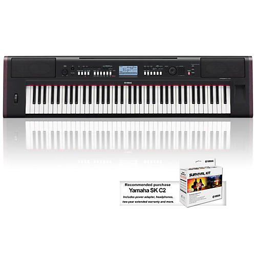 NPv80 76-Key High-Level Piaggero Ultra-Portable Digital Piano