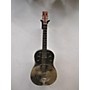 Used National NRP STEEL 12-FRET Resonator Guitar RUBBED NICKEL