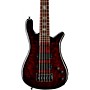Spector NS-5XL USA 5-String Electric Bass Black Cherry Burst Chrome Hardware