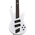 Spector NS Dimension HP 4 4-String Multi-Scale Electric Bass Guitar Gunmetal GlossWhite Sparkle Gloss