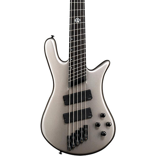 Spector NS Dimension HP 5 5-String Multi-Scale Electric Bass Guitar Gunmetal Gloss
