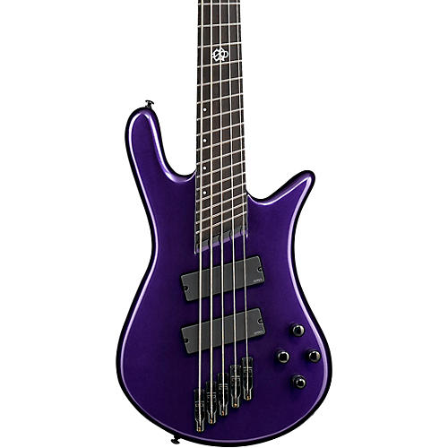 Spector NS Dimension HP 5 5-String Multi-Scale Electric Bass Guitar Plum Crazy Gloss