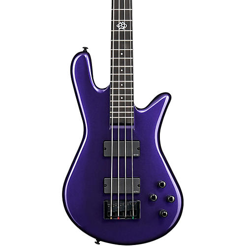 Spector NS Ethos 4 Four-String Electric Bass Condition 1 - Mint Plum Crazy Gloss