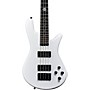 Spector NS Ethos 4 Four-String Electric Bass White Sparkle Gloss