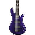 Spector NS Ethos 5 Five-String Electric Bass Guitar Solid Black GlossPlum Crazy Gloss