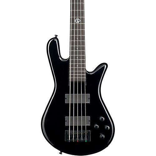 Spector NS Ethos 5 Five-String Electric Bass Guitar Solid Black Gloss