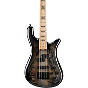 NS2 Spalted Maple Top Electric Bass Gloss Natural