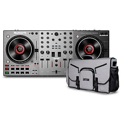 Numark NS4FX 4-Channel DJ Controller Gator G-CLUB Bag Bundle