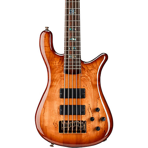 Spector NS5 Roasted/Spalted/Macassar Tobacco Burst