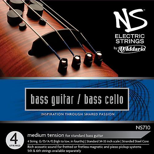 D'Addario NS710 NS Electric Bass/Cello Strings