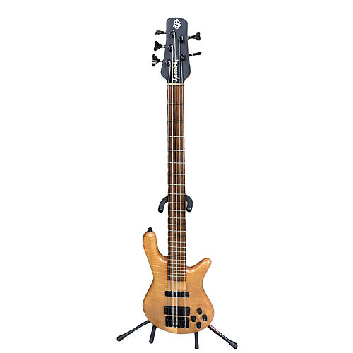 Spector NSJH5 USA 5 String Electric Bass Guitar Natural