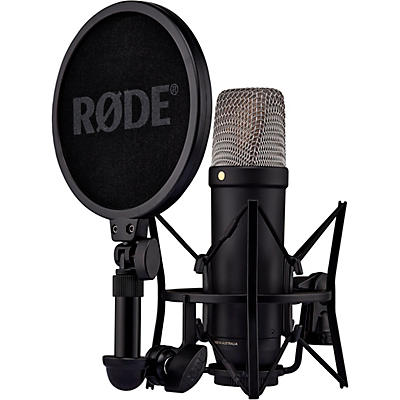 RODE NT1 5th-Generation Large-Diaphragm Microphone - Black