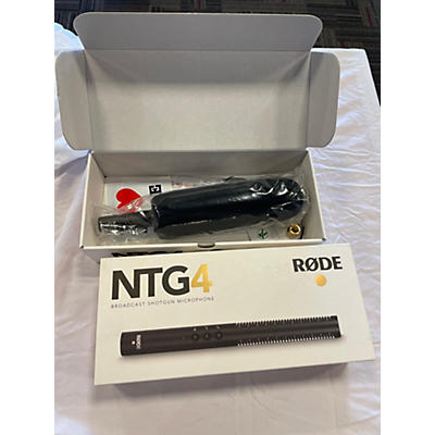 RODE NTG4 BROADCAST SHOTGUN MICROPHONE Condenser Microphone