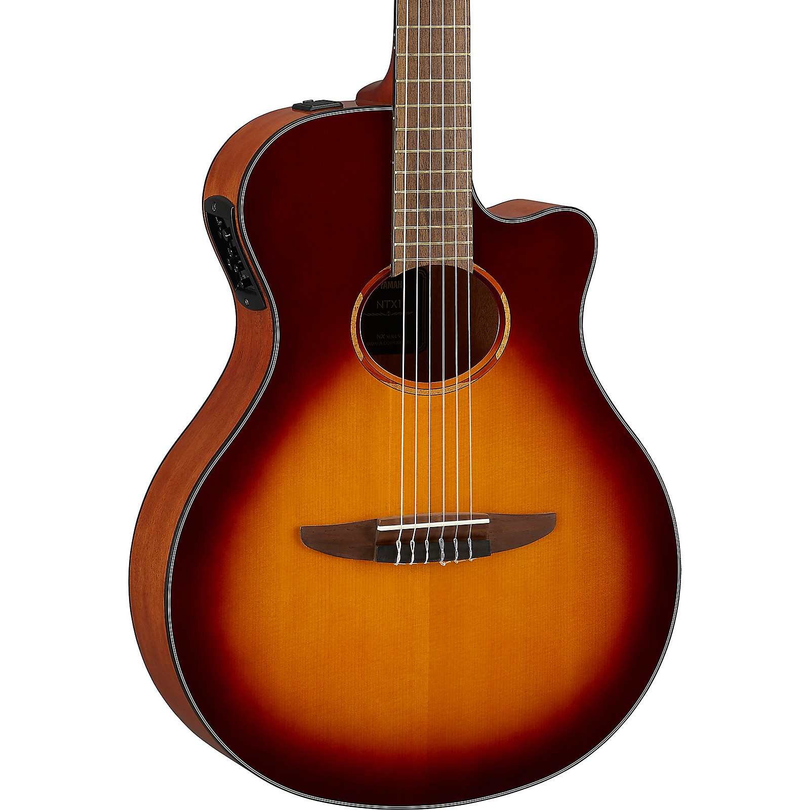 Yamaha NTX1 AcousticElectric Classical Guitar Brown Sunburst