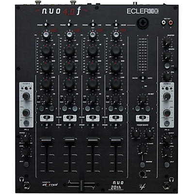 Ecler NUO 4.0F Analogue 4-Channel DJ Mixer Black