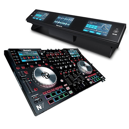 NV DJ Controller with Dashboard 3-Screen Display