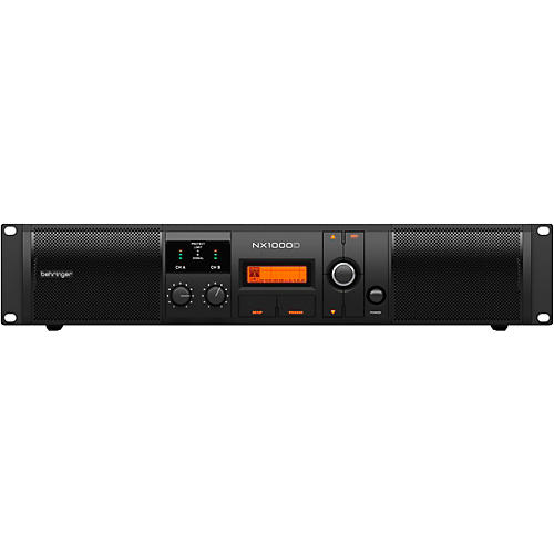 Behringer NX1000D Power Amplifier With DSP Condition 1 - Mint