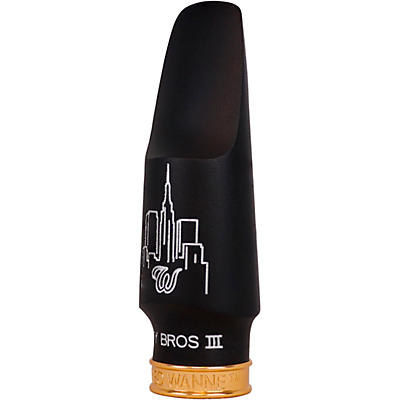 Theo Wanne NY Bros 3 Alto Saxophone Hard Rubber Mouthpiece