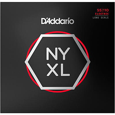 D'Addario NYXL Heavy Long Scale Bass Strings 55-110