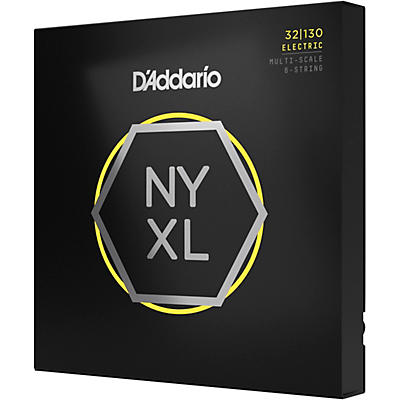 D'Addario NYXL Multi-Scale 6-String Bass Guitar Strings