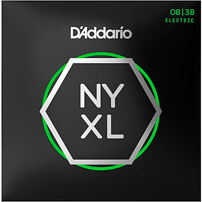D'Addario NYXL0838 Extra Super Light Electric Guitar Strings - (8-38)