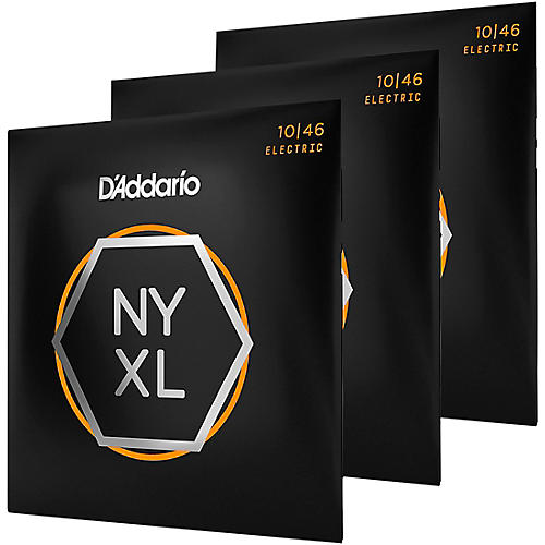 D'Addario NYXL0942 Super-Light 3-Pack Electric Guitar Strings