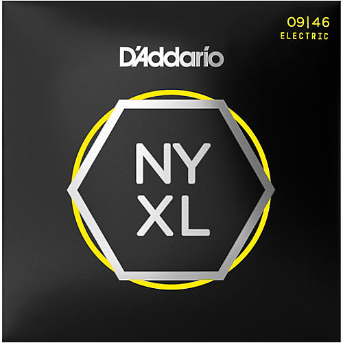 D'Addario NYXL0946 Super Light Top/Regular Bottom Electric Guitar Strings