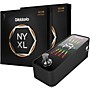 D'Addario NYXL1046 6-Pack Electric Guitar Strings with Chromatic Pedal Tuner