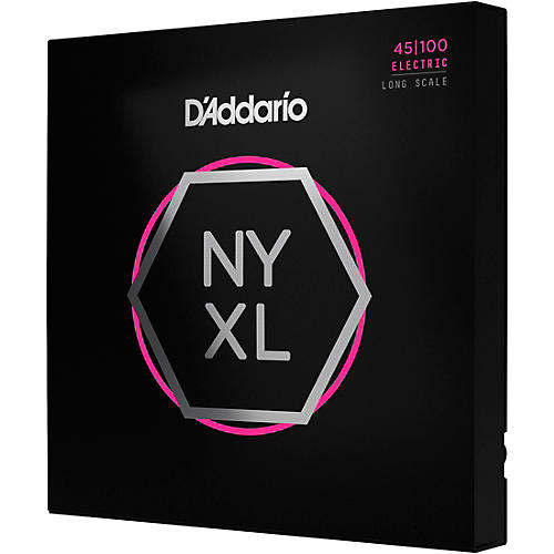 D'Addario NYXL45100 Gauge NPS Long-Scale Bass Strings