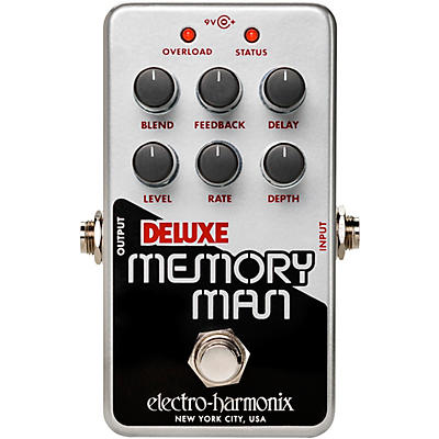 Electro-Harmonix Nano Deluxe Memory Man Analog Delay Effects Pedal