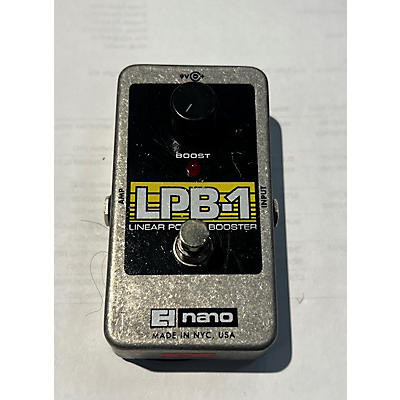 Electro-Harmonix Nano LPB1 Linear Power Booster Effect Pedal