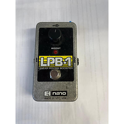 Electro-Harmonix Nano LPB1 Linear Power Booster Effect Pedal